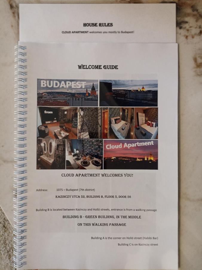 Cloud Apartment Gozsdu Budapest Luaran gambar